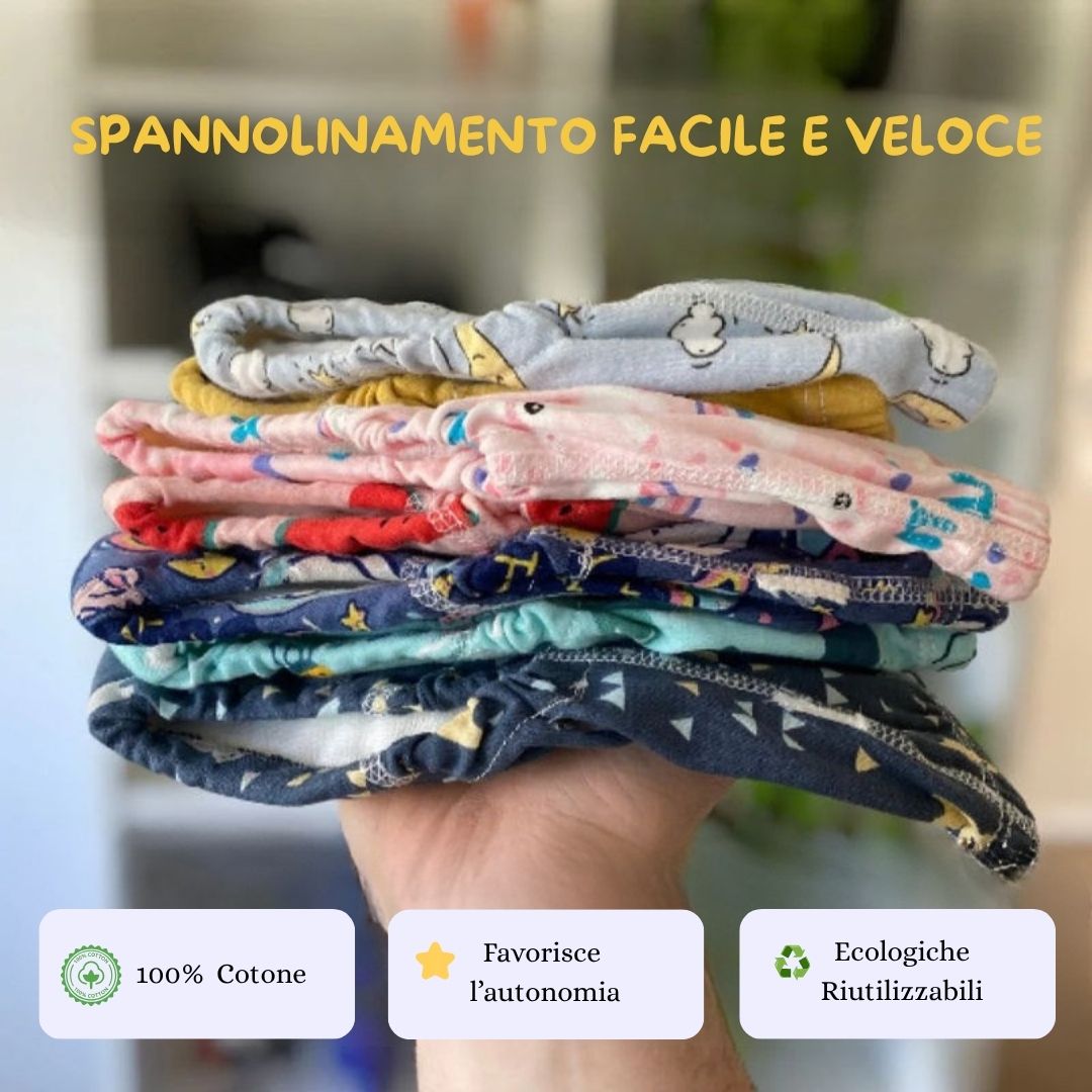 Mutandine Assorbenti per lo Spannolinamento
